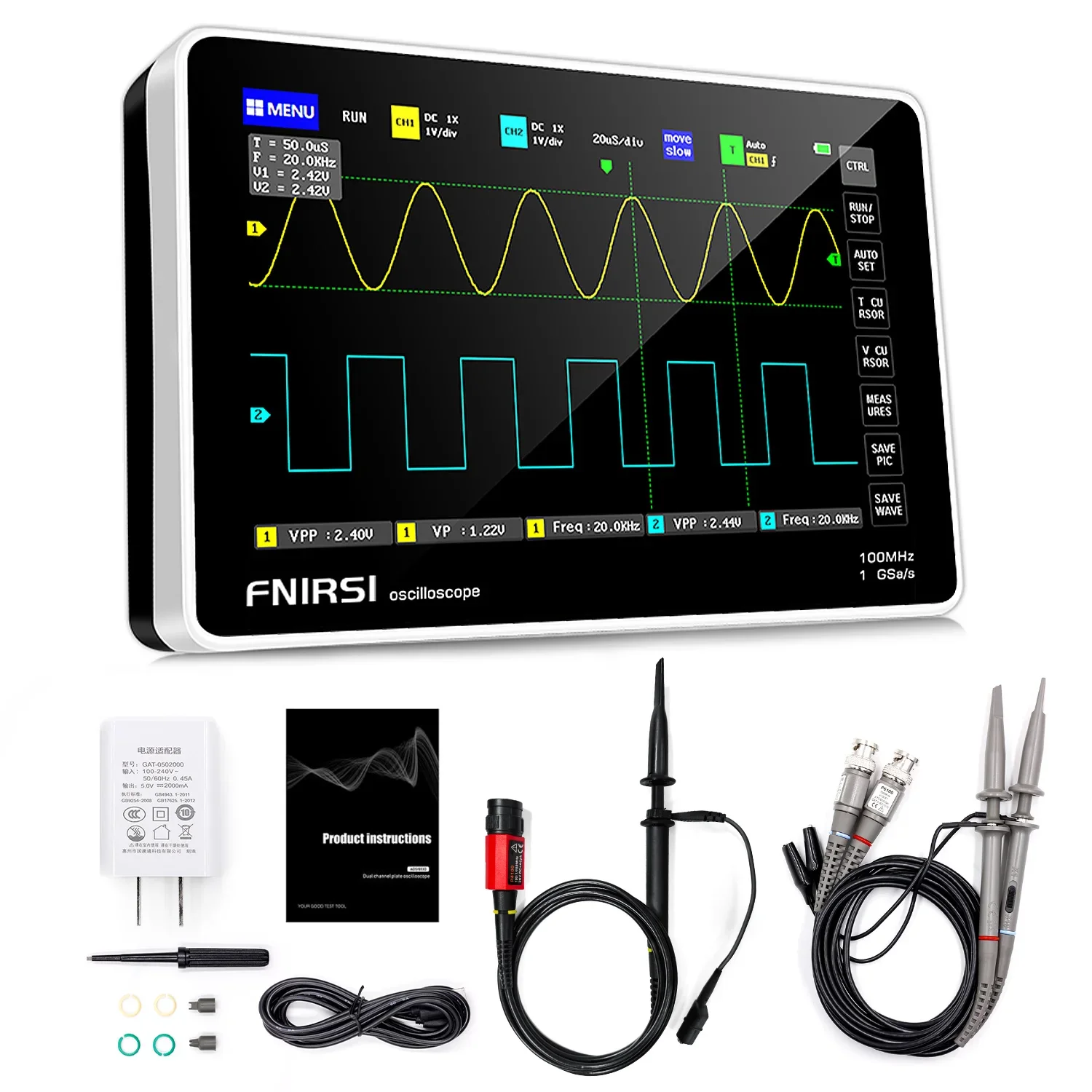 FNIRSI-1013D Digital Storage Oscilloscope - Image 8