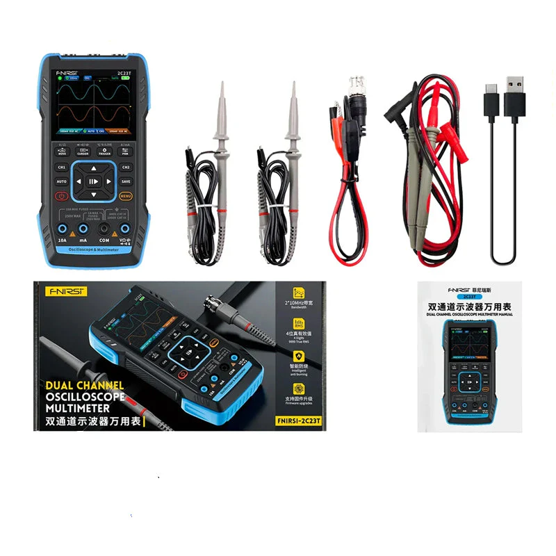 FNIRSI 2C23T Digital Oscilloscope Multimeter Tool - Image 8