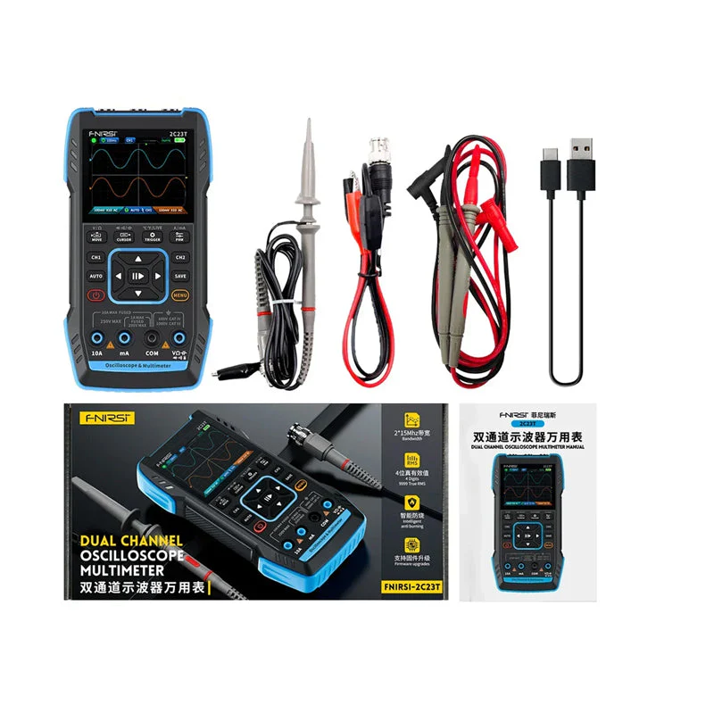 FNIRSI 2C23T Digital Oscilloscope Multimeter Tool - Image 9