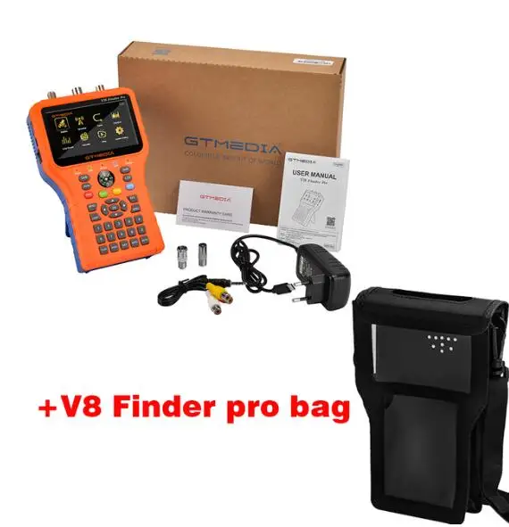 GTmedia V8 Finder Pro2 DVB-S2 DVB-T2 DVB-C AHD H.265 Satellite Meter Satellite Finder Spectrum Analyzer Satellite TV Receiver - Image 7