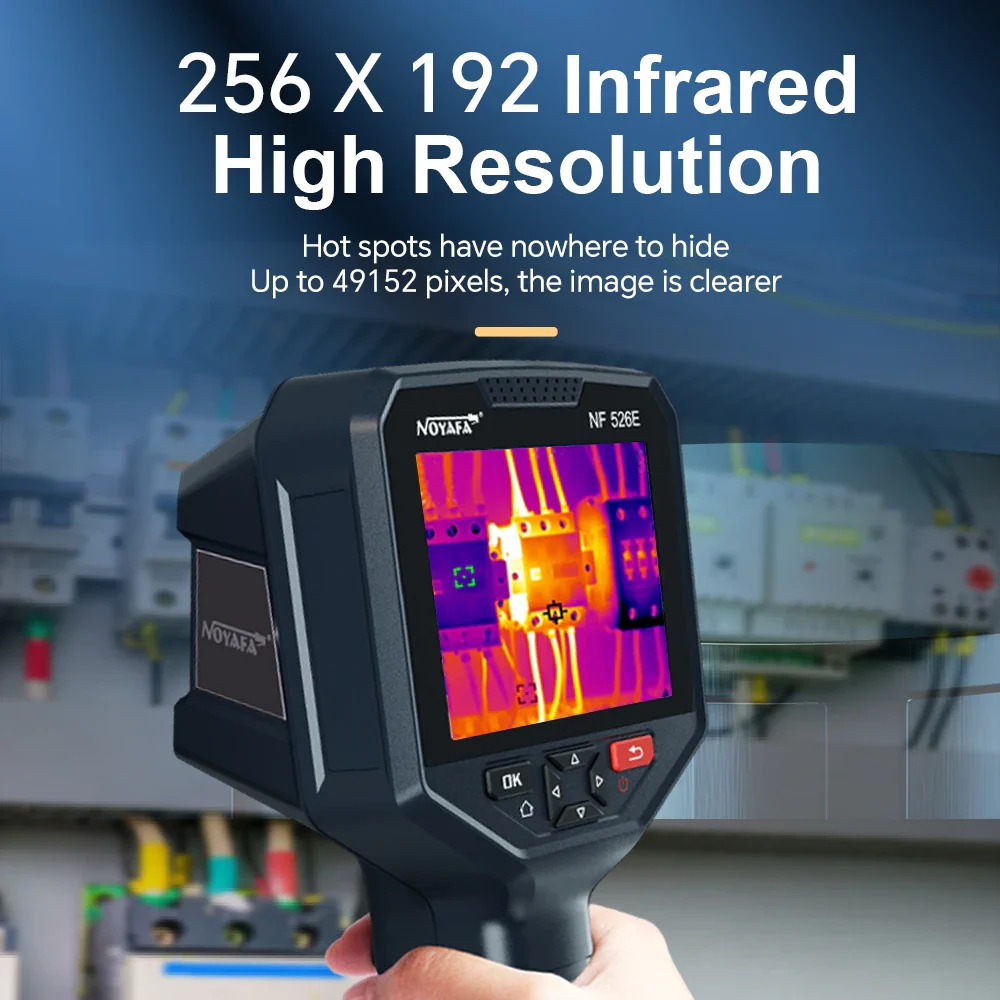 NOYAFA NF 526E Thermal Imaging Camera For Industrial Inspection Repaire Floor Heating HD 256 X 192 Pix  Infrared Thermal - Image 4