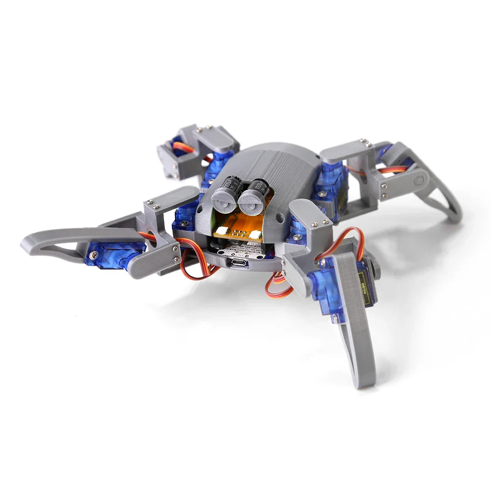 Quadruped Spider Robot Kit v2.0 ESP8266,3D printed Bionic robot DIY NodeMCU Programming robot Maker Open source hardware - Image 5