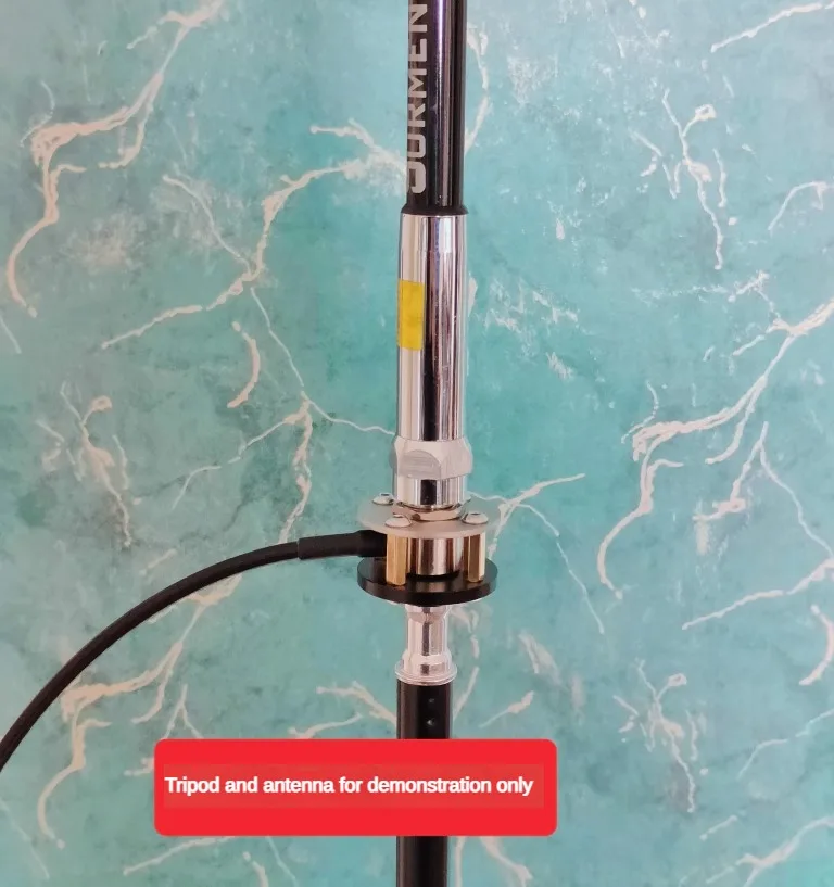 Tripod antenna installation bracket outdoor portable M pipe head base 1/4 inch threaded UV+shortwave - Image 5